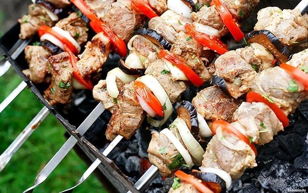 RVS Grillspiesen 1 cm - Duurzaam en Herbruikbaar Grillaccessoire
