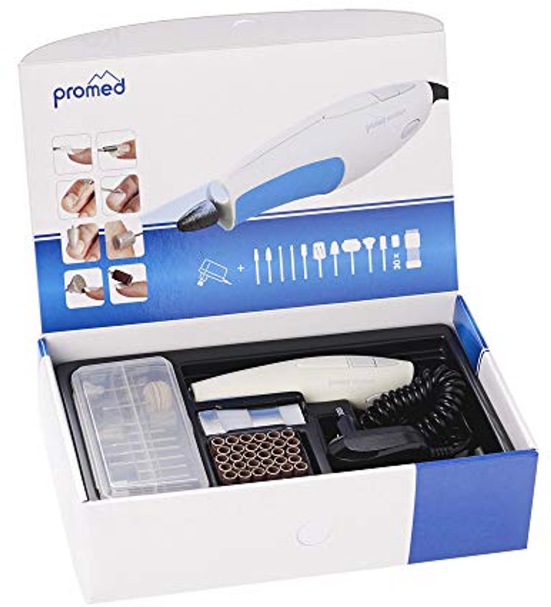 Professionele elektrische nagelvijl voor manicure en pedicure met 40 accessoires