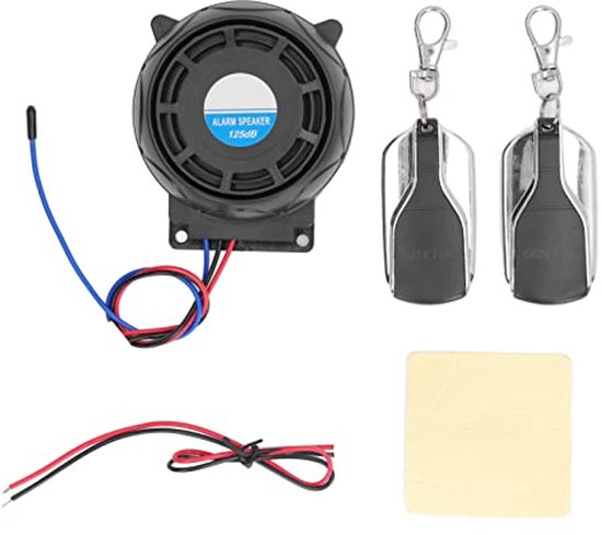 Universeel 12V Motorfiets Alarmsysteem met 2 Afstandsbedieningen - Waterdichte Anti-Diefstal Oplossing voor Motorrijders
