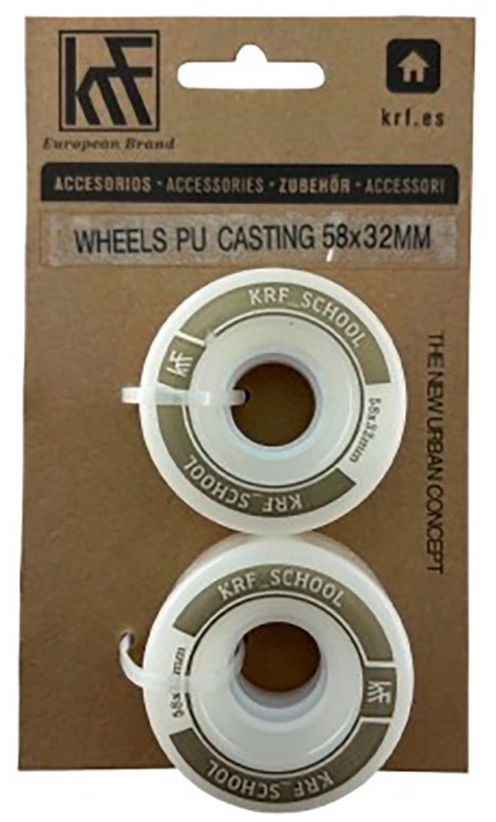Krf Puc 2 Units Wiel Blauw,Zwart 58 x 32 mm