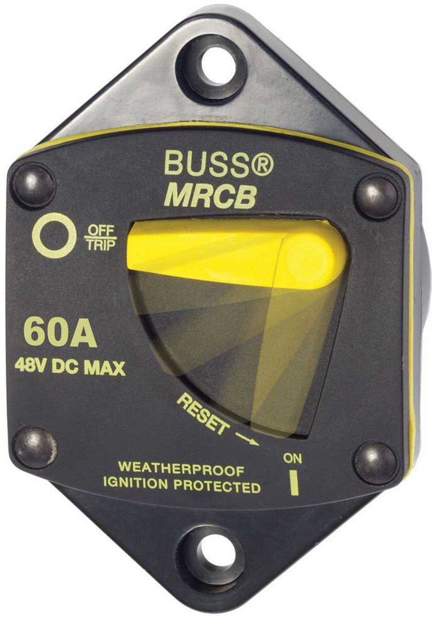 BSS Zekeringautomaat 187 Panel Mount 60A