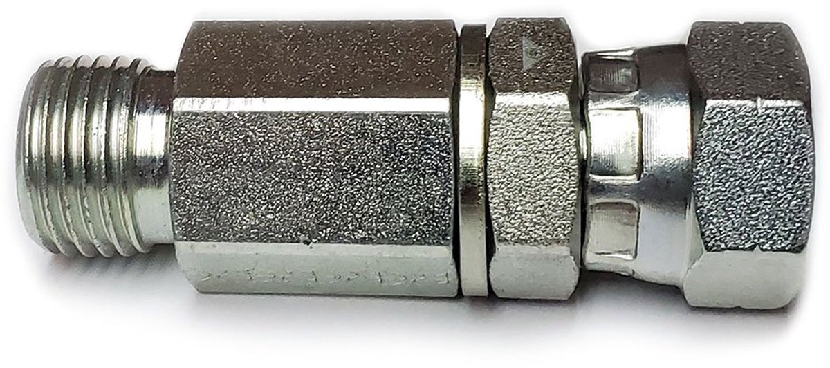 Metalsub M16x1.5 Bauer To 1/4´´ Bsp Vrouwelijke Adapter Zilver