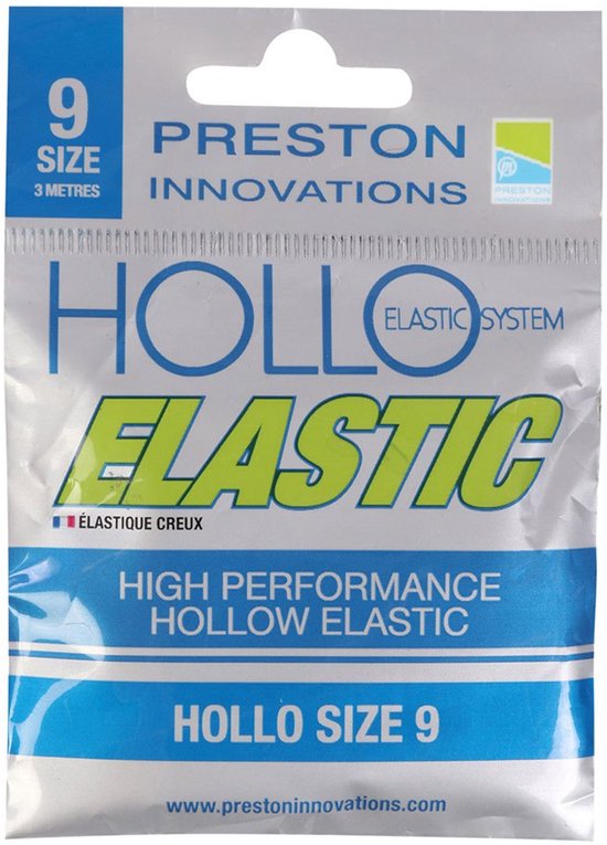 Preston Hollo Elastic - Light Blue - Maat 9H - Top Elastiek - Lichtblauw van Merkloos — afbeelding 2