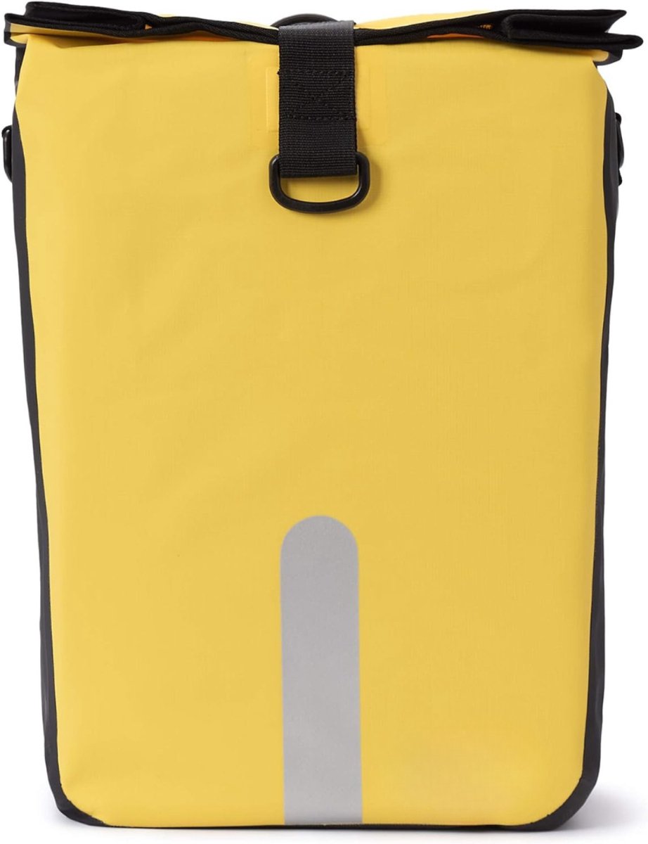 Solacis Fietstas enkel - Enkele fietstas waterdicht - Fietstas achter - Bagagedrager - Fietsaccessoires - Fietsen - School - Werk - Boodschappen - Must have!