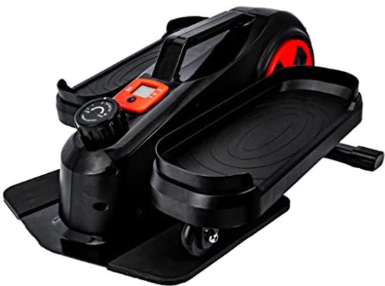 Compacte Crosstrainer Inklapbaar 8 Weerstandsniveaus Zwart - Compacte - €295,34