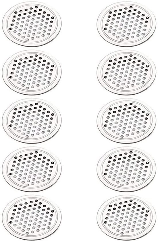 QOXEZY Grille d'aération ronde circulaire de 50 mm pour conduit de