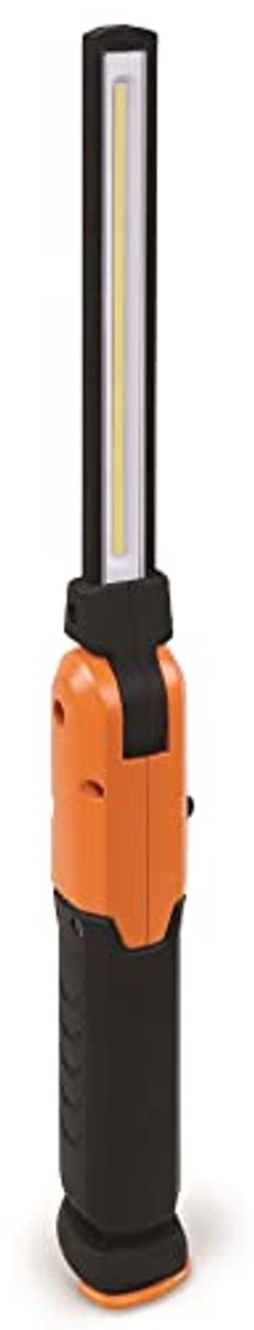 Oplaadbare LED-inspectielamp met dubbele lichtopbrengst en 180° draaibaar