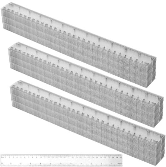 ABOOFAN Doorzichtig Plastic Babyvoetjes Display 100St Babyslofjes Gehaakte Schoenen Sokken Showcase Peuterschoenen Ondersteunt Shaper Formulieren Standhouder Voor Thuisgebruik 10Cm