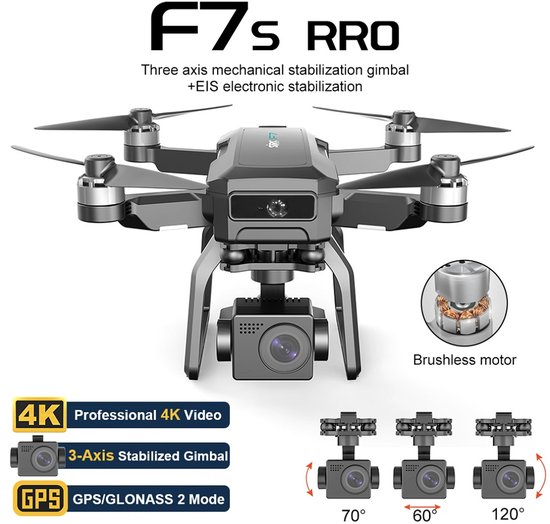 F7s SJRC F7S Drone levert krachtige vliegprestaties | bol