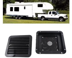 Auto koelventilator met luiken - 12V krachtige luchtuitlaatventilator voor auto styling