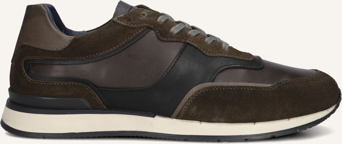 CLAY Cl124h540 Sneakers Heren - Leren Sneaker - Bruin - Maat 41