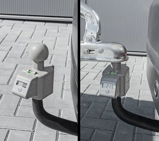 ProPlus Digitale disselweger - waterpas - meet kogeldruk tot 150 kg van ProPlus — afbeelding 3