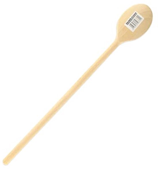 Fackelmann 30311 Cuillère Ragoût Bois D'Acacia + Manche Inox – 35,5 Cm Ultra-Résistante