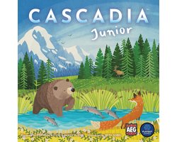 Cascadia Junior – Educatief en Strategisch Bordspel voor Kinderen vanaf 6 Jaar - Engelstalig