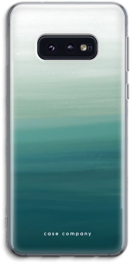 Case Company® - Hoesje geschikt voor Samsung Galaxy S10e hoesje - Ocean - Soft Cover Telefoonhoesje - Bescherming aan alle Kanten en Schermrand