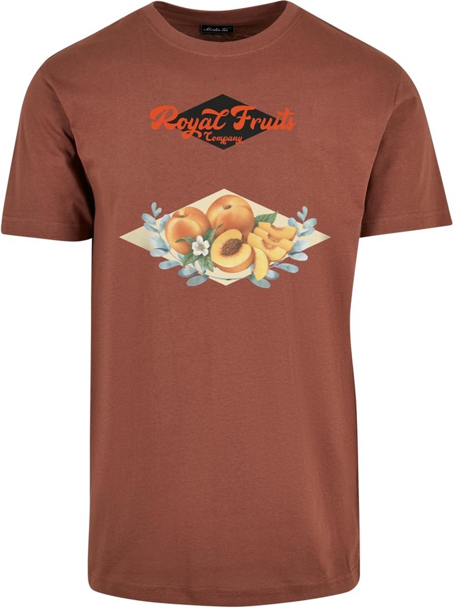Mister Tee Royal Fruits bark Heren T-shirt L Bruin