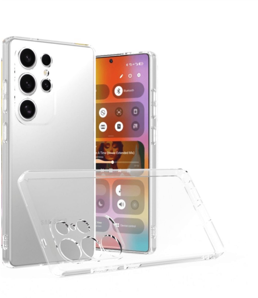 Cityhoesje - Geschikt voor - Samsung Galaxy S25 Ultra - Backcover - Transparant