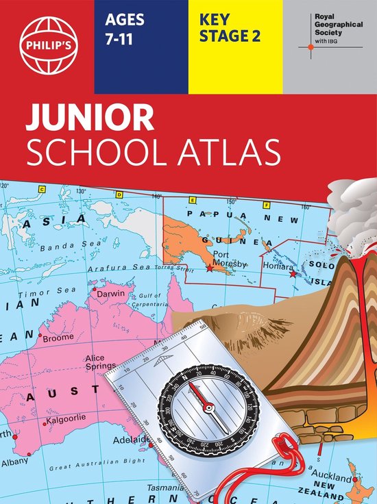 Philip's World Atlas 28 - Philip's RGS Junior School Atlas - cover