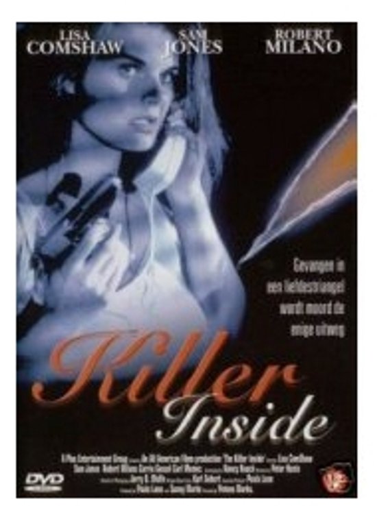 DVD hoes van de film Killer Inside met Lisa Comshaw, Sam Jones, Robert Milano.