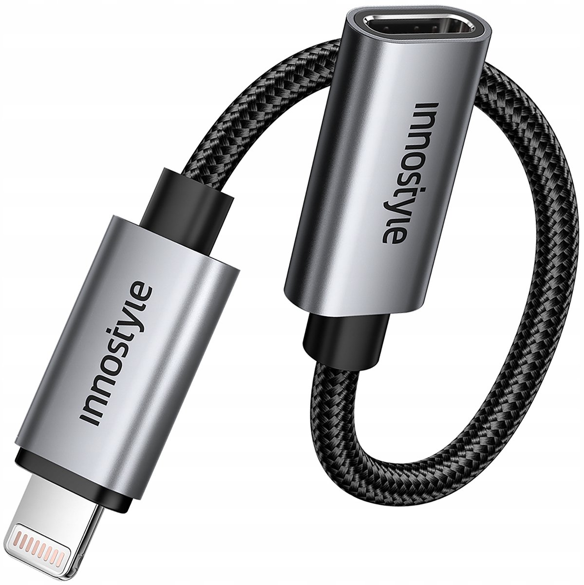 Innostyle Adapter Lightning Usb-C Otg 3A Voor Iphone 11 12 13 14