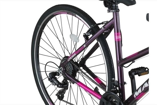Altec Damesfiets Magnetic 28 Inch 52 cm Dames 21V V-Brakes Antraciet — afbeelding 3