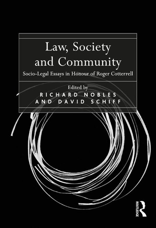 Law, Society and Community - cover