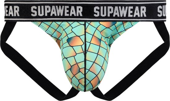 Supawear POW Jockstrap Dragon - TAILLE M - Sous- Sous-vêtements Homme - Jockstrap pour Homme - Jock Homme