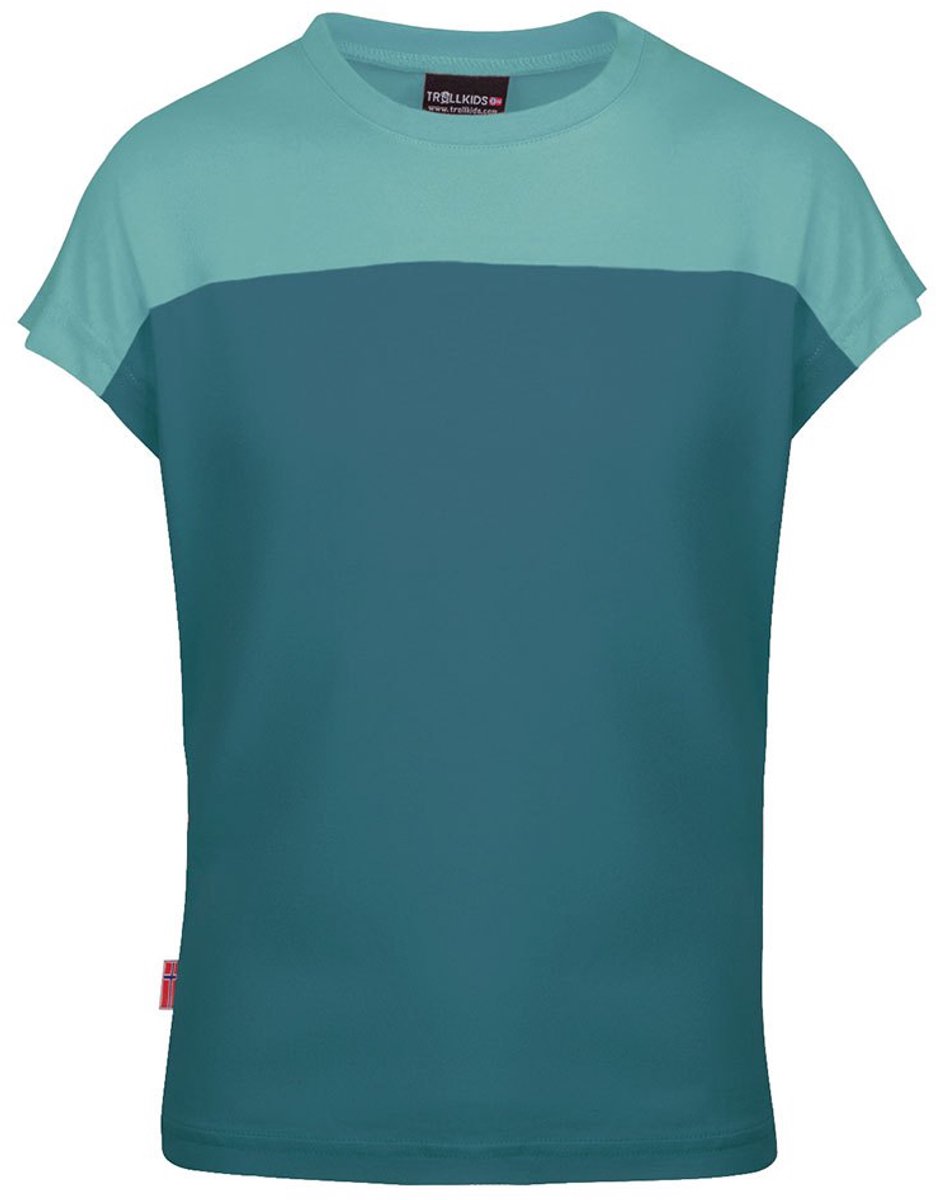 Trollkids Bergen T-shirt Met Korte Mouwen cm Meisje Groen