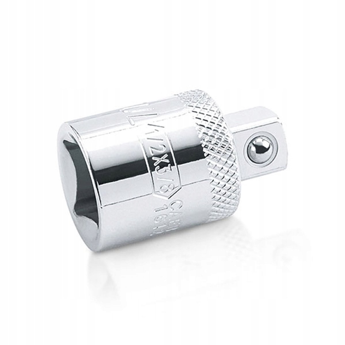 Adapter 1/2'' naar 3/8'' Dop Sleutel Verloopstuk CR-V Staal