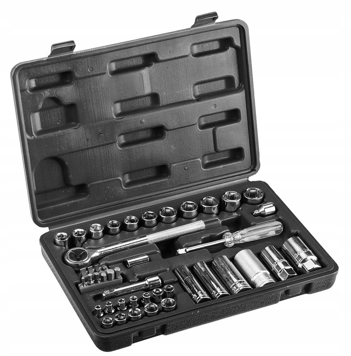 Top Tools 1/4" Doppenset, 44 Delen, Model 38D233