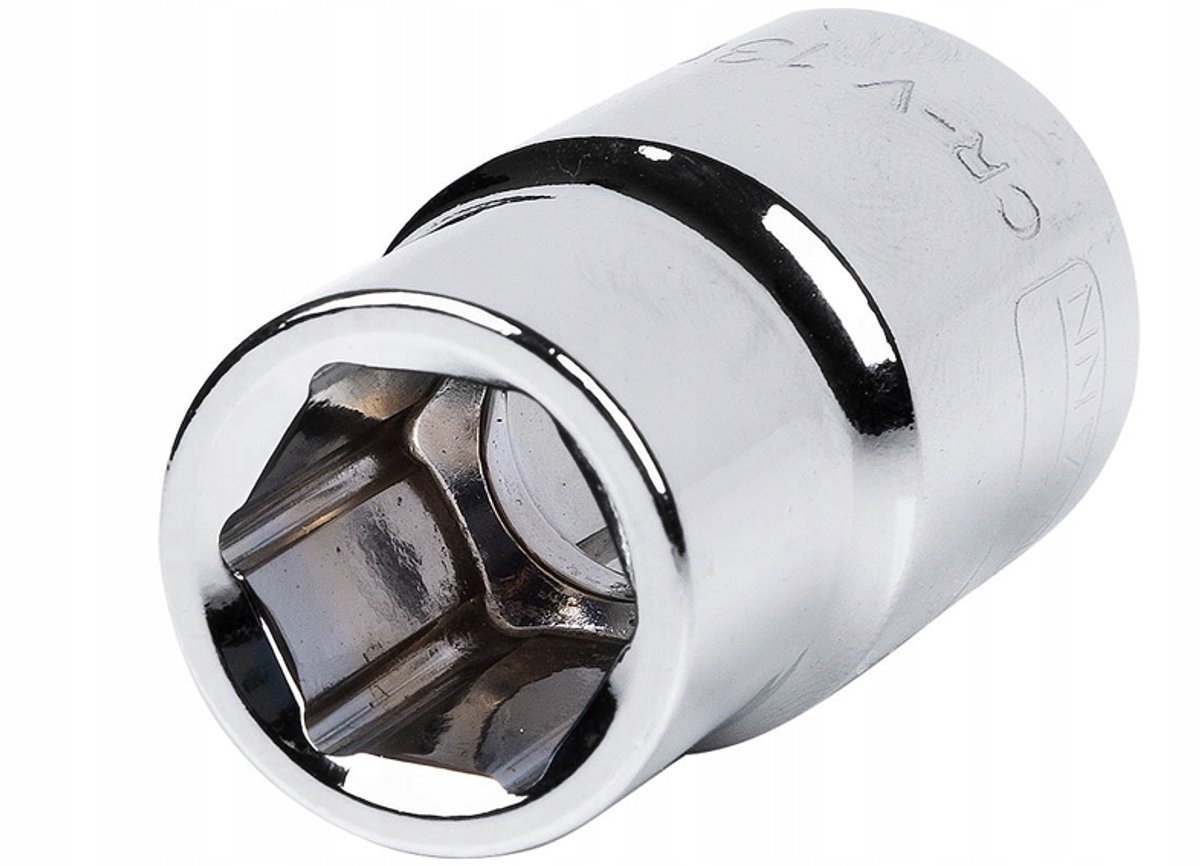 Dopsleutel 3/8" 11mm Zeskant Chroom CR-V