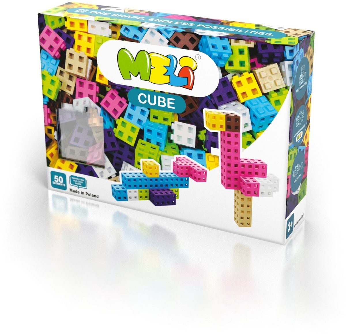 Meli - 50810 - Cube Pink 50