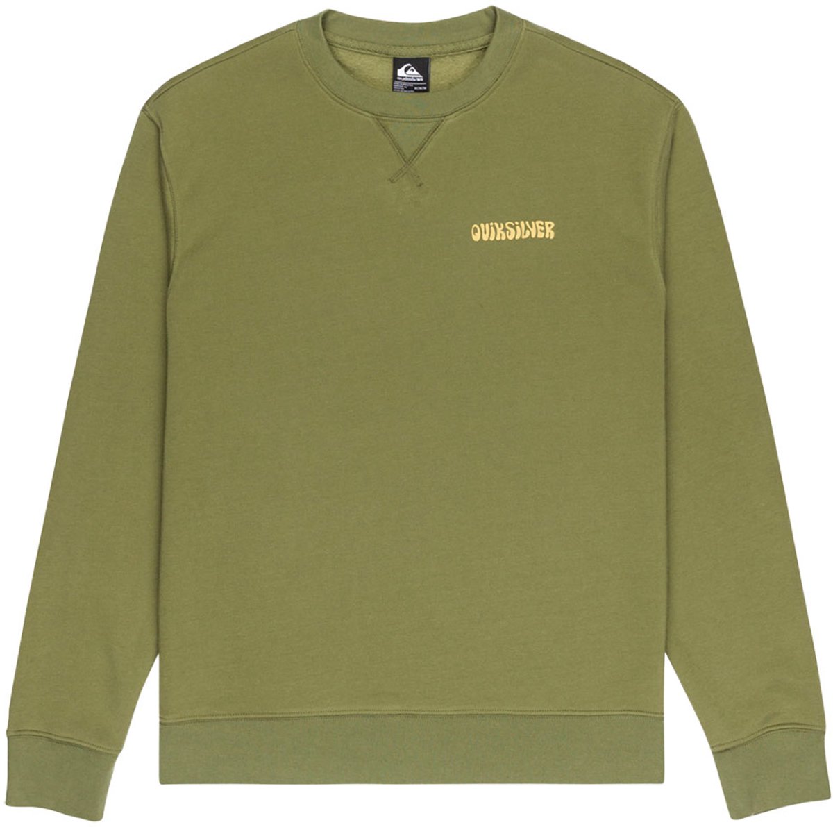 Quiksilver Salt Water Graphic Sweatshirt L Man Groen