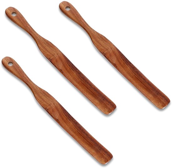 Houten Keukengereedschap Op Een Witte Achtergrond Stock Foto