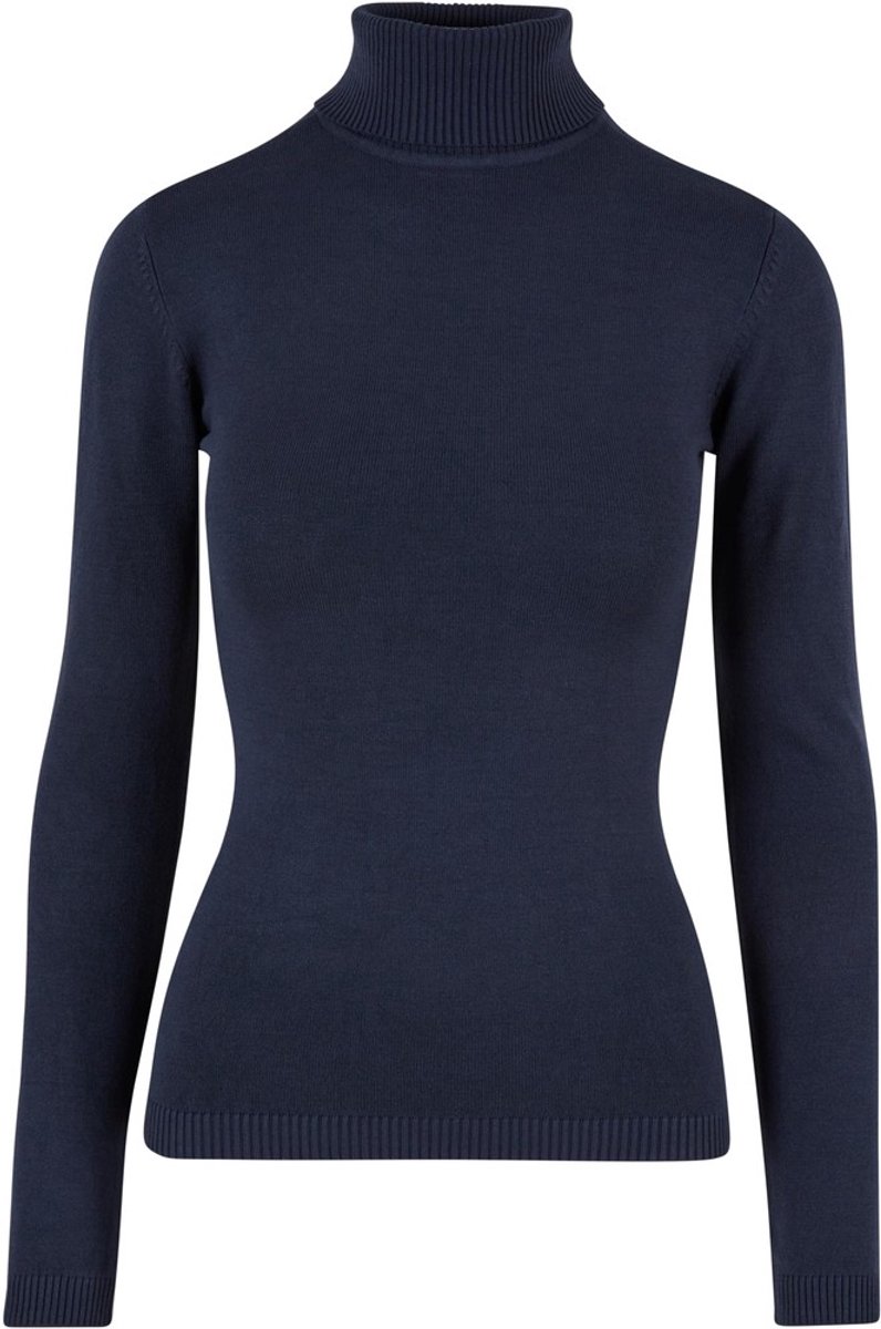 Urban Classics Knitted Turtleneck Sweater/trui XL Donkerblauw