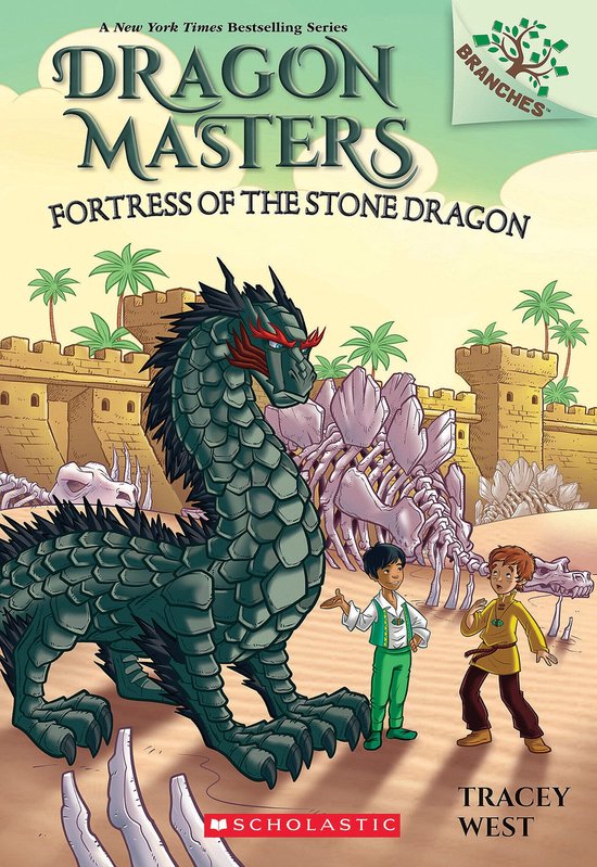 Dragon Masters 17 - Fortress of the Stone Dragon: A Branches ... - cover