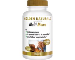 Multi-Mam Golden Naturals Multi Mama (180 veganistische capsules)