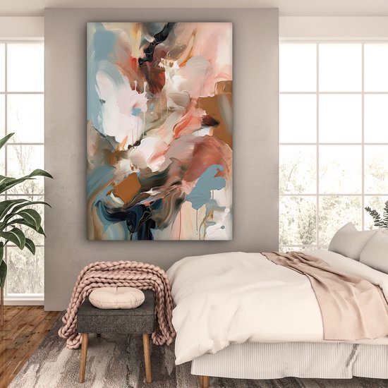 Peinture sur toile 120x180 cm - Peinture colorée - Accessoires de décoration de chambre - Peintures de salon - Décoration murale de chambre - Décoration murale murale de cuisine - Tissu mural d'intérieur - Maison de décoration - Art de la Peinture