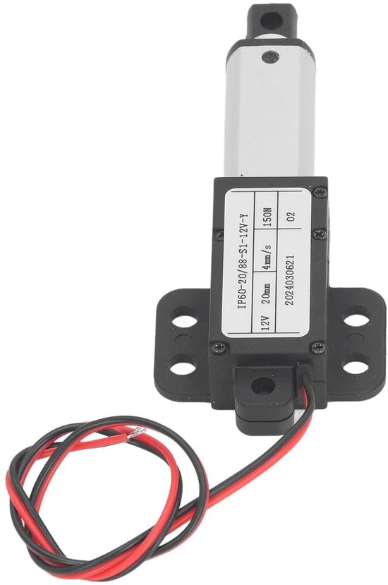 Mini Electric Linear Actuator 15 Mm Hub Micro Motion Actuator 12 V Linearaktuator aus Aluminiumlegierung für Landwirtschaftliche Maschinen (Keine Halterung