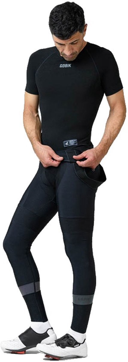 Gobik Winter Merino T-shirt Met Korte Mouwen Zwart M Man