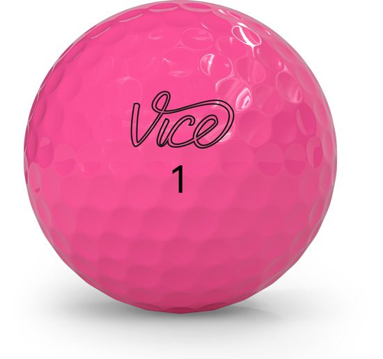 Vice Golf Drive - 12 golfballen - Roze - 2-delig - Duurzame Surlyn® cover - Extra afstand & slijtvast — afbeelding 3