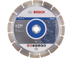 Bosch - Diamantdoorslijpschijf Standard for Stone 230 x 22,23 x 2,3 x 10 mm