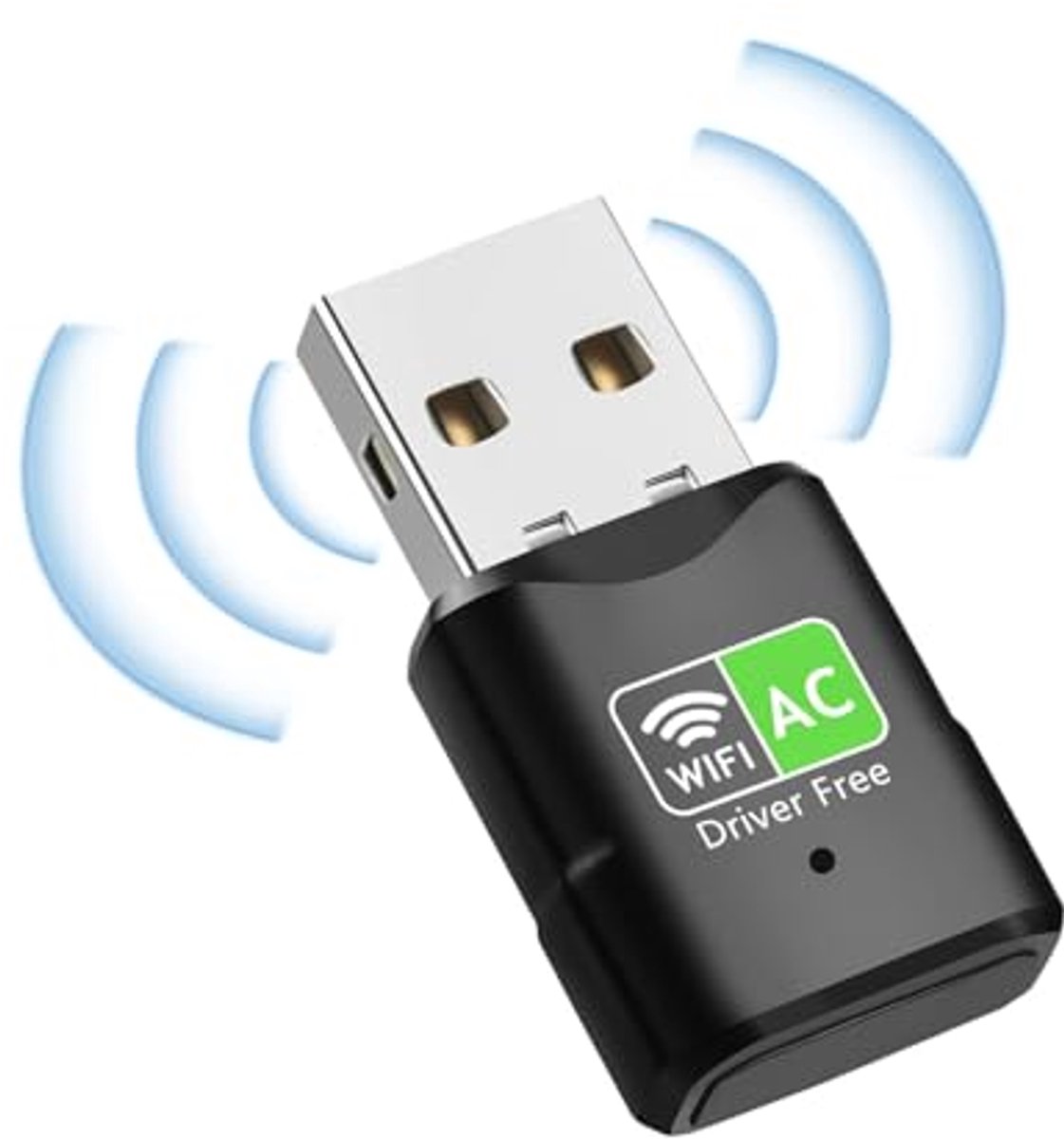 Dual Band 650M WiFi Adapter - USB WLAN Stick voor Windows