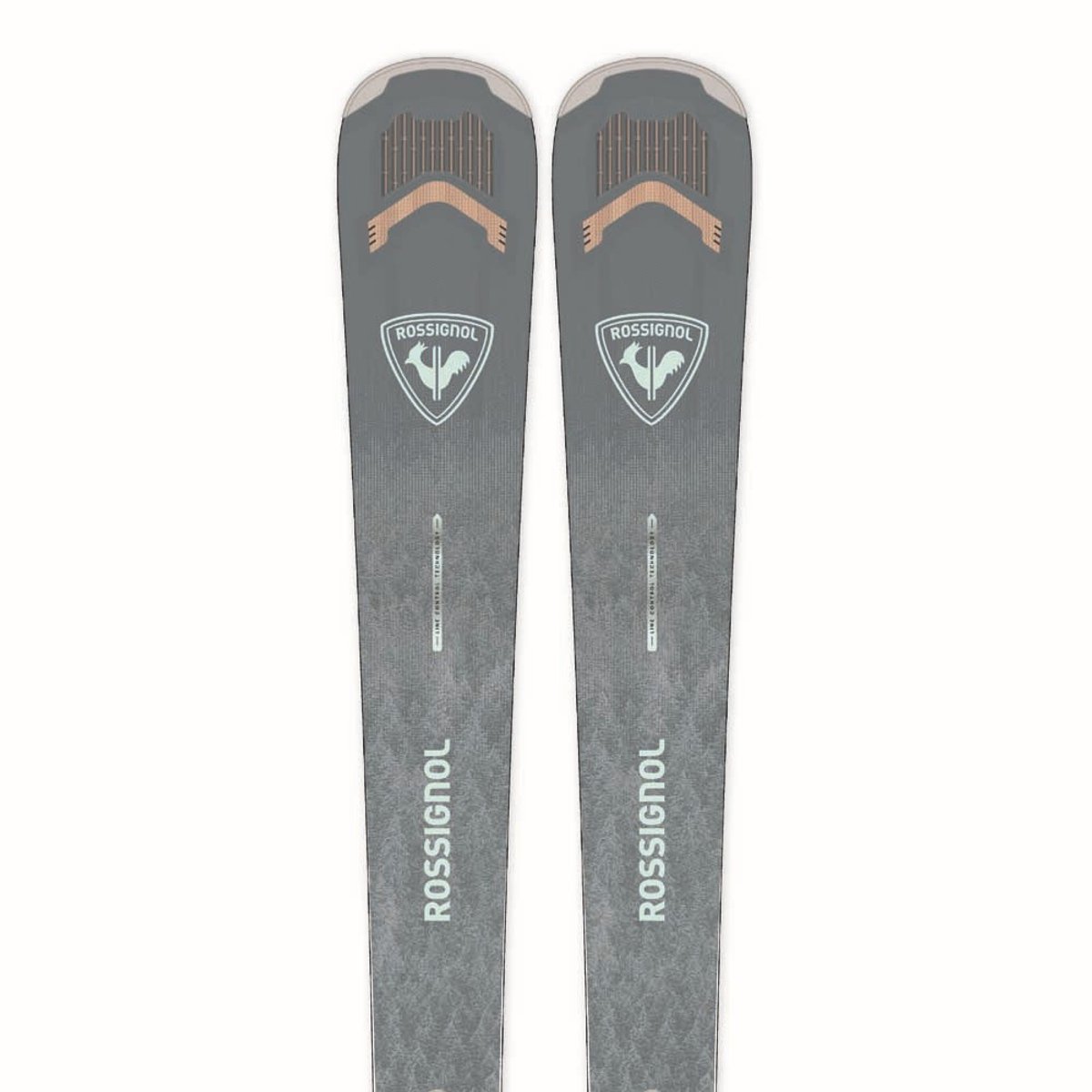 Rossignol Arcade W 78 Xpress+xpress W 10 Gw Dames Alpine Ski Pakket 156 Vrouw Grijs