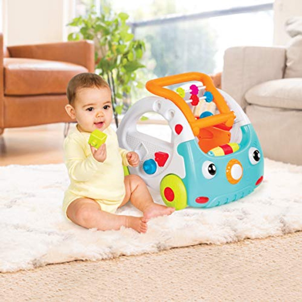3-in-1 Sensory Walker voor Baby's - Groei met je Peuter