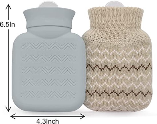 320ml Warmwaterkruik met Breihoes voor Pijnverlichting — afbeelding 2