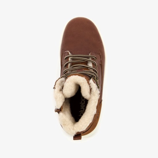 Bottines à lacets garçon doublées Blue Box marron - Taille 28