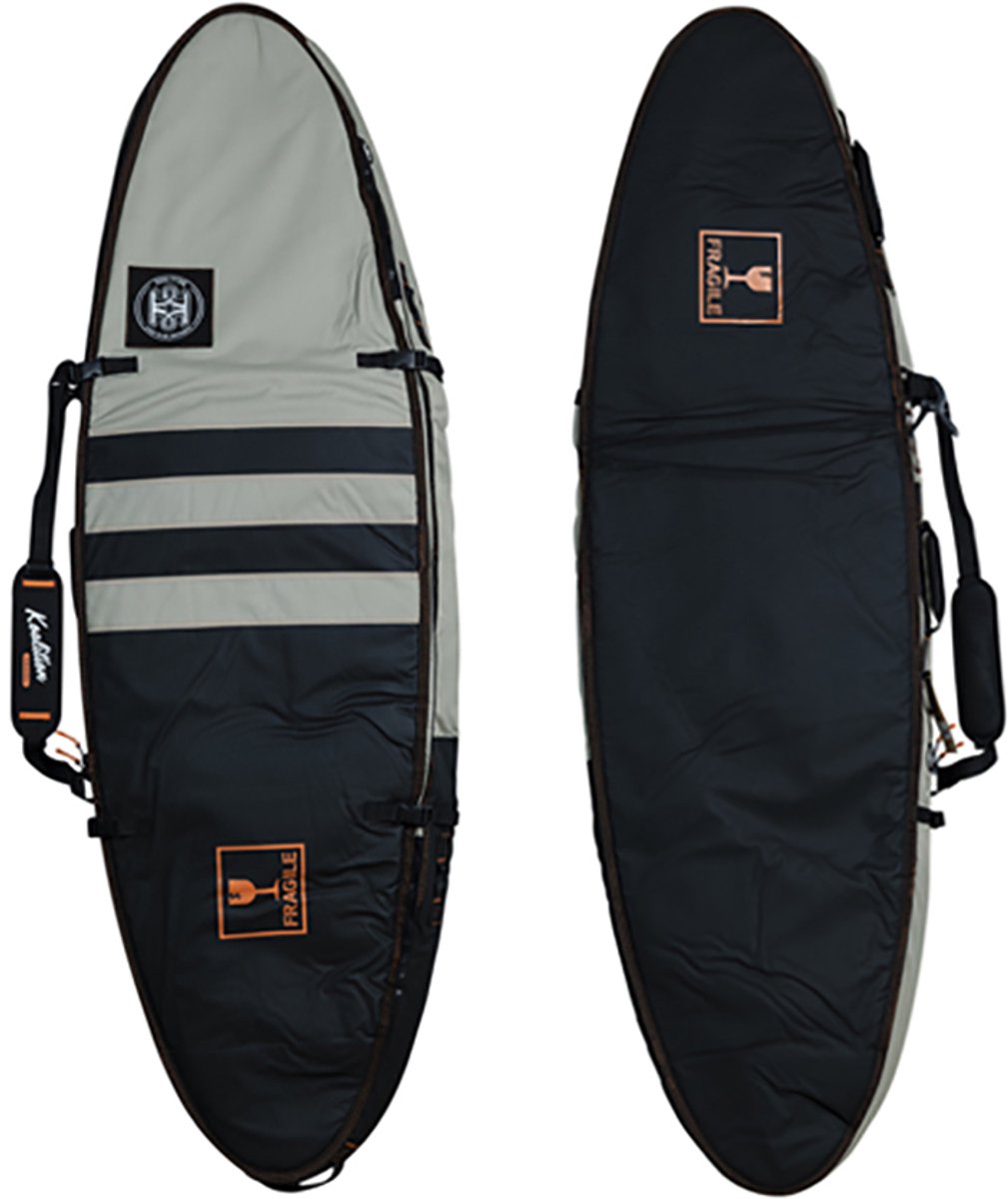 Koalition Traveller Dual Short 6´6´´ Surfboardhoes Zwart