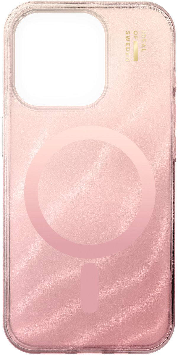 iDeal of Sweden Clear Case geschikt voor MagSafe geschikt voor iPhone 16 Pro - Rose Blush