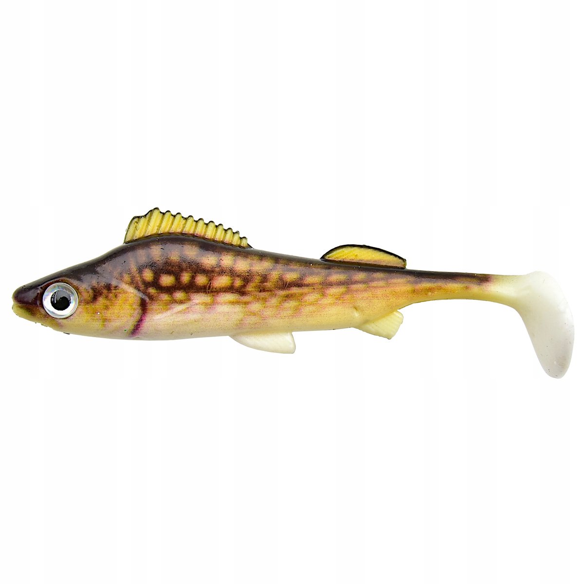 FL Pr-Zander Rubber Bait 8cm 4.5g - 3D Ogen, Vissen op Roofvis